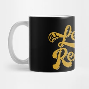 All Leader are Reader Lettering Mug